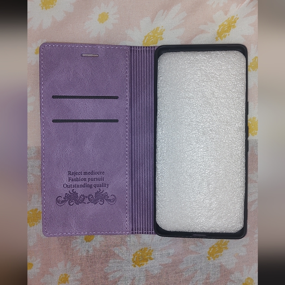 Stylish Purple Wallet Phone Case